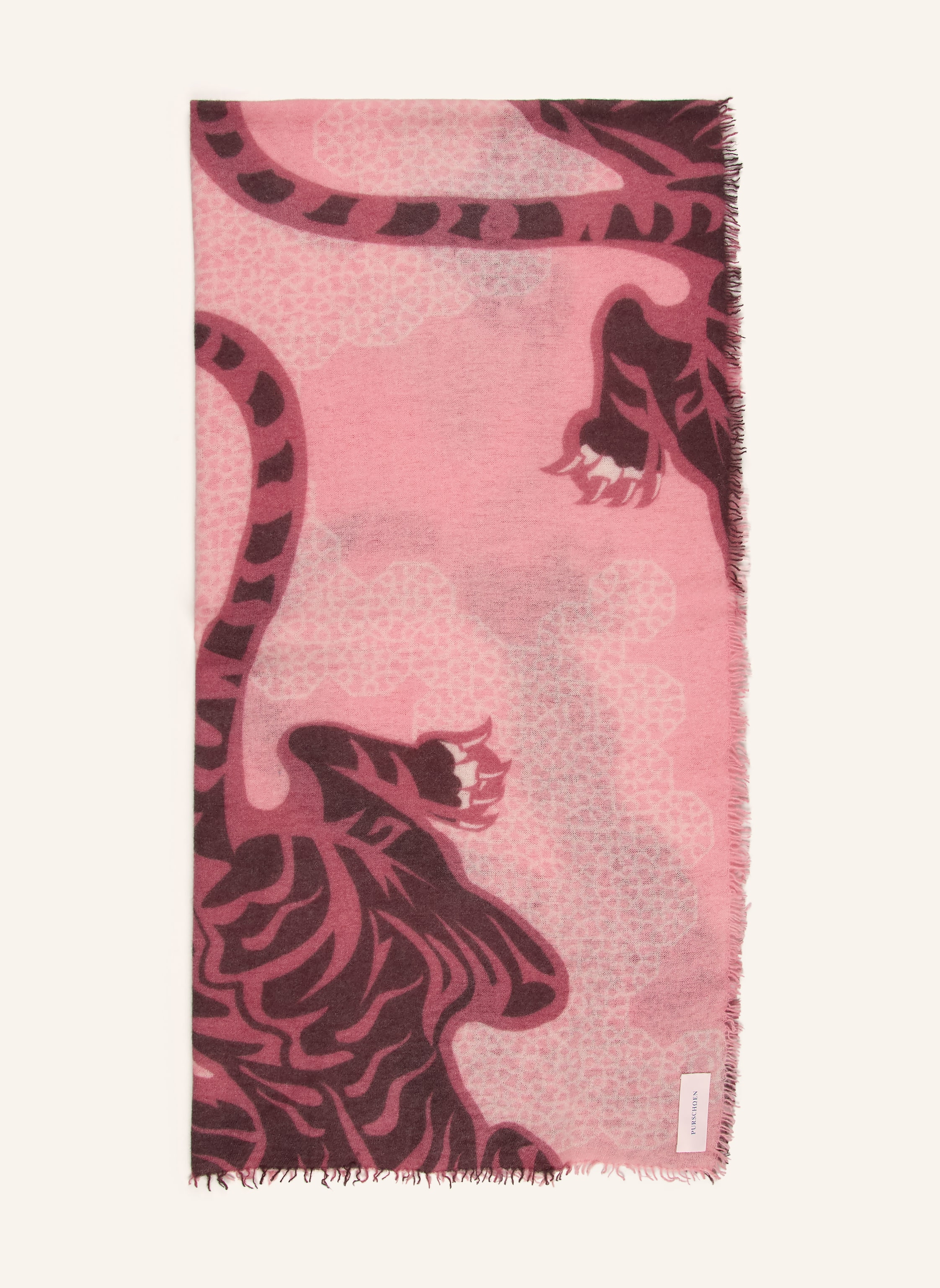 PURSCHOEN Cashmere-Schal BENGAL TIGER