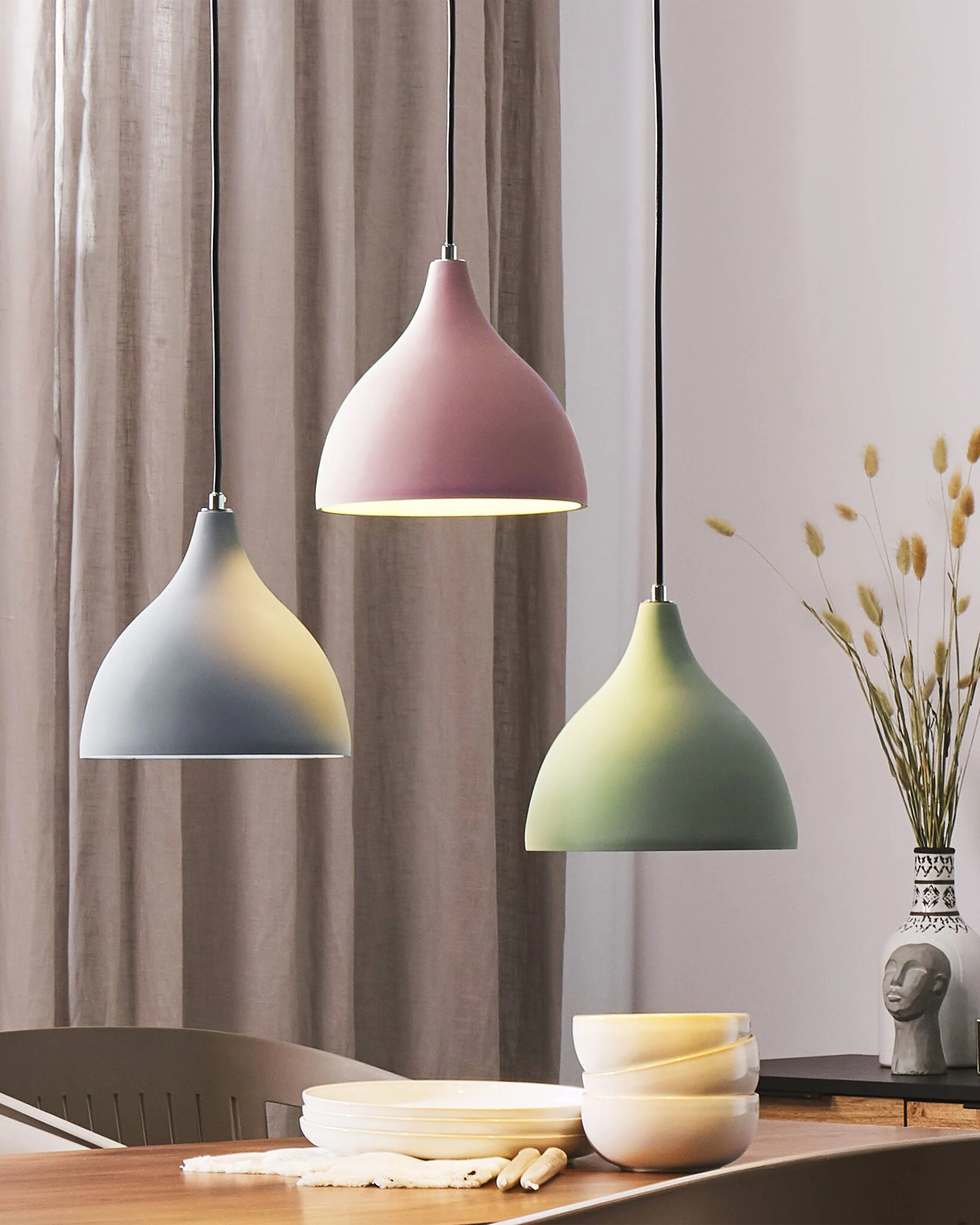 Pendant Lamp LAMBRO Concrete Light Grey