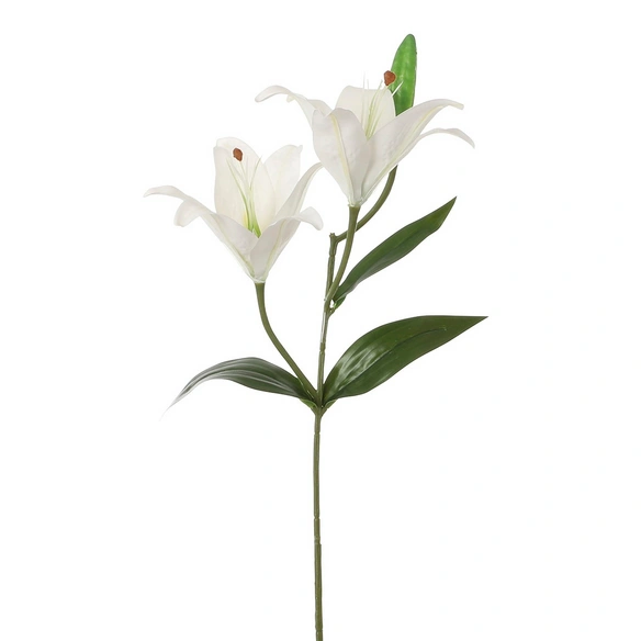 Kunstblume, Ø x H: 30 x 90 cm, braun