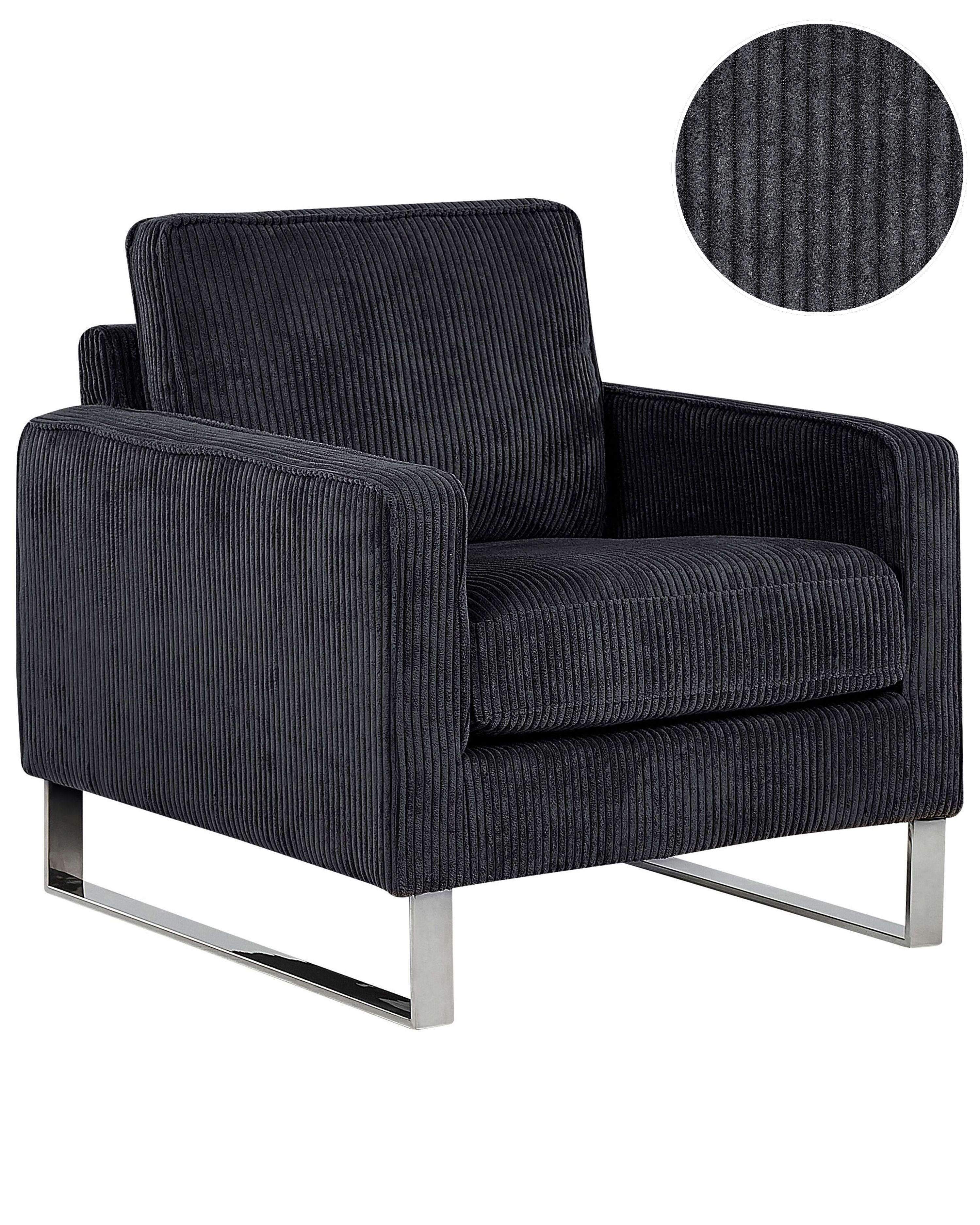 Armchair VIND Corduroy Black