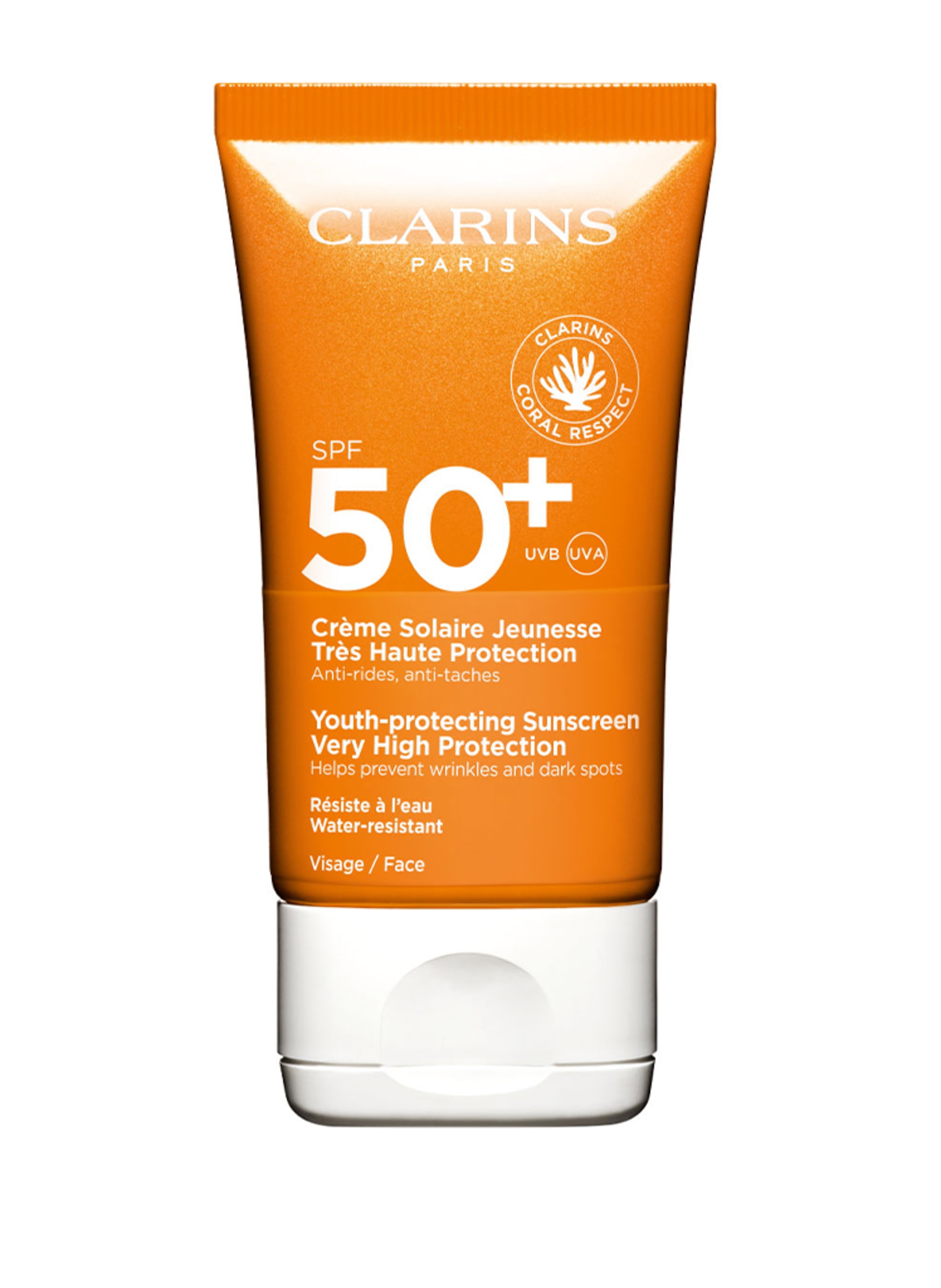 CLARINS CRÈME SOLAIRE JEUNESSE TRÈS HAUTE PROTECTION SPF 50