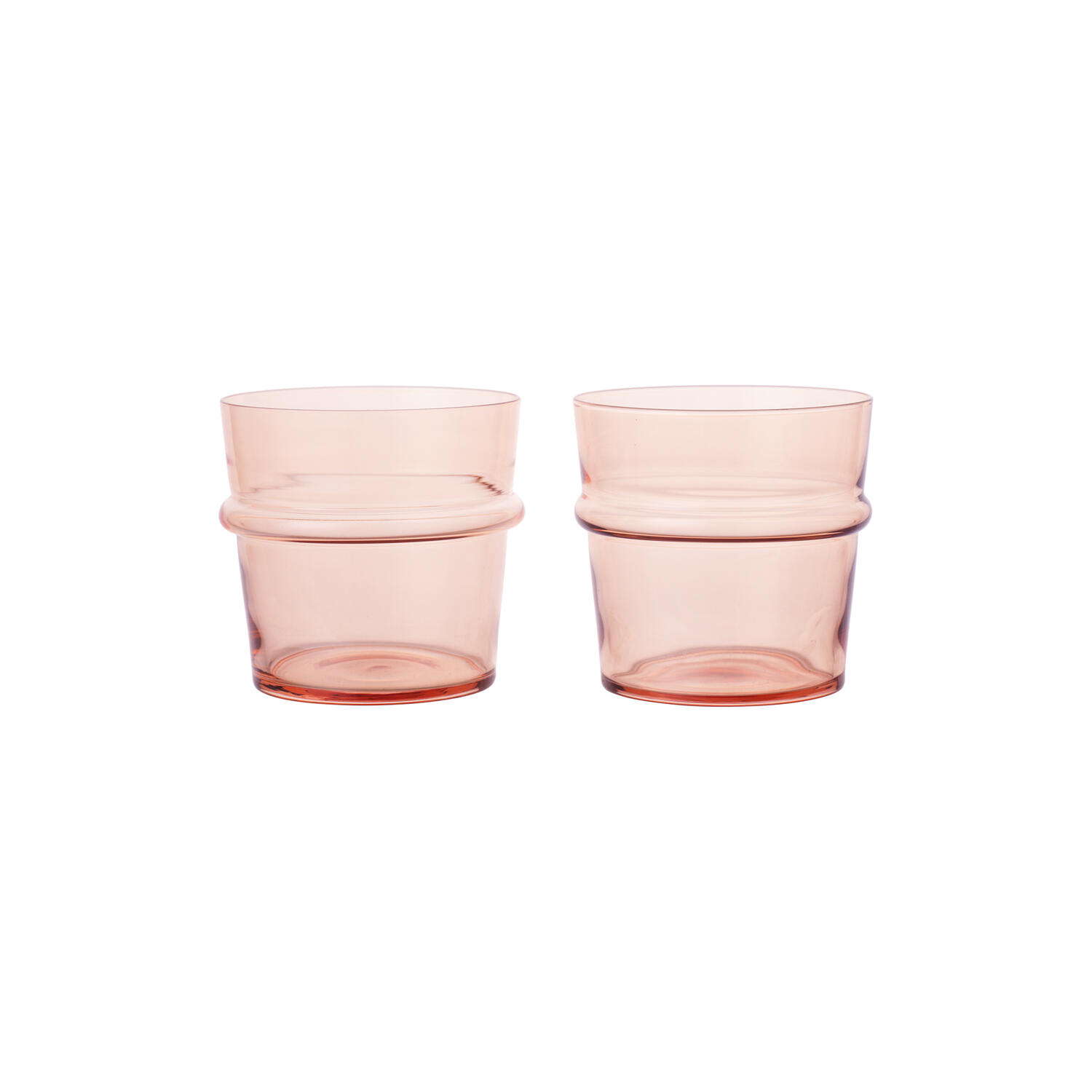 Boya&nbsp;Low&nbsp;Glasses&nbsp;2 stk., blush