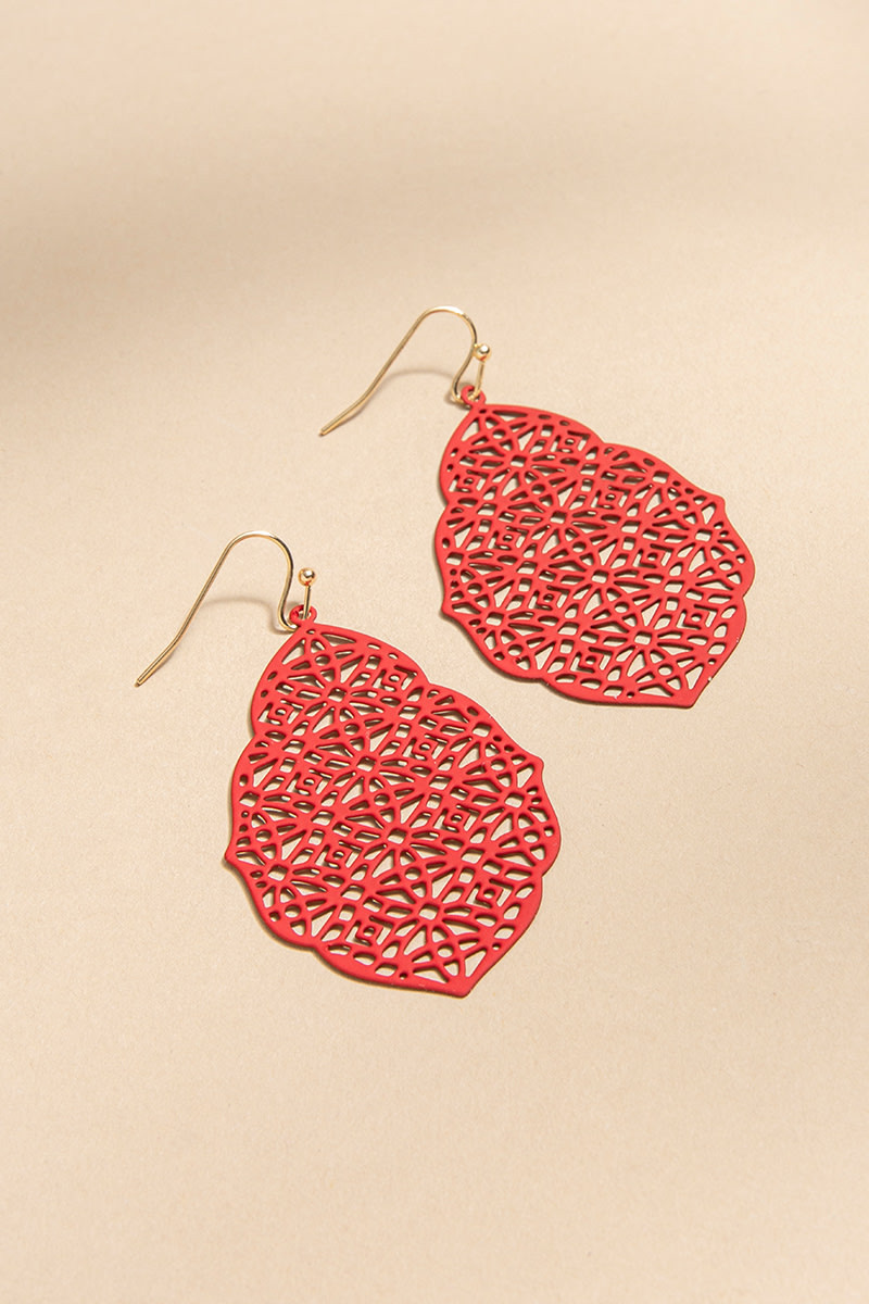 Alexia Enamel Filigree Earrings
