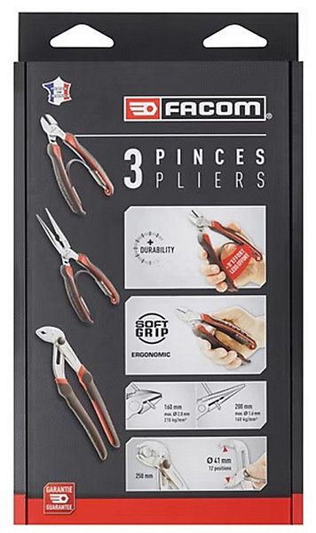 FACOM Jeu de 3 pinces série CPE