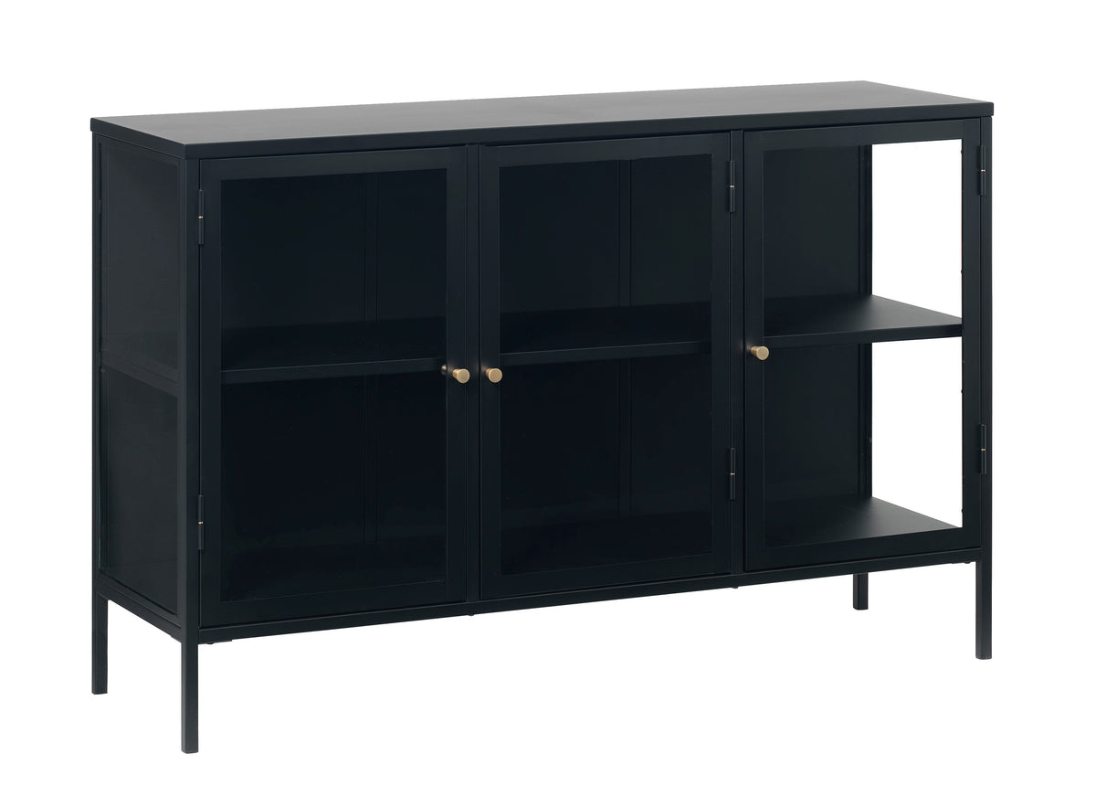 Rebellenclub Dressoir Nimbin - 132 x 85 cm - Zwart