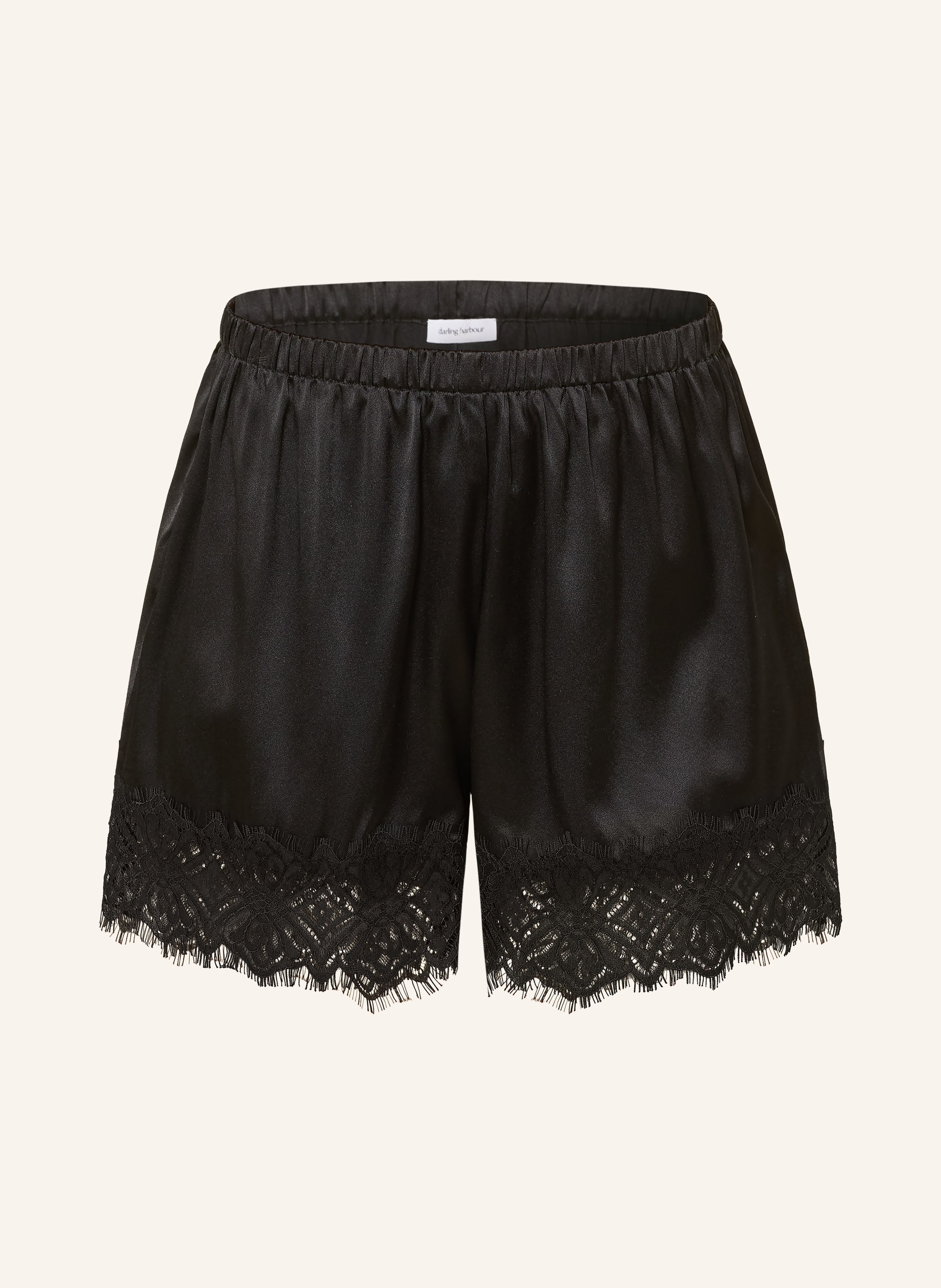 darling harbour Schlafshorts mit Seide