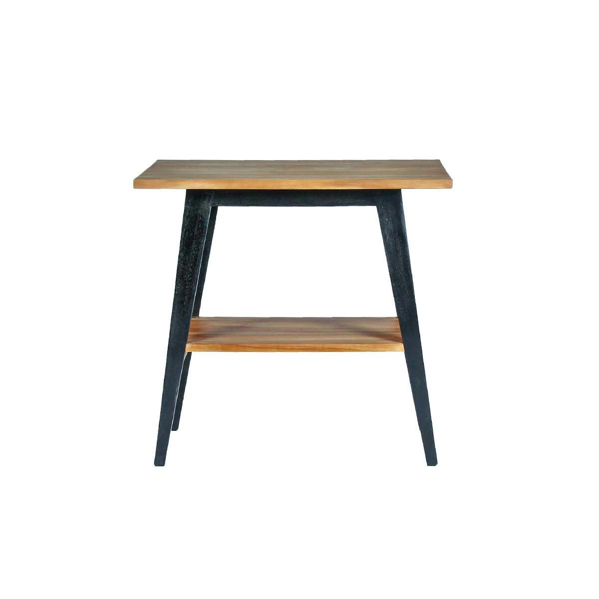 SARA - Meuble sous vasque en teck massif 80 cm