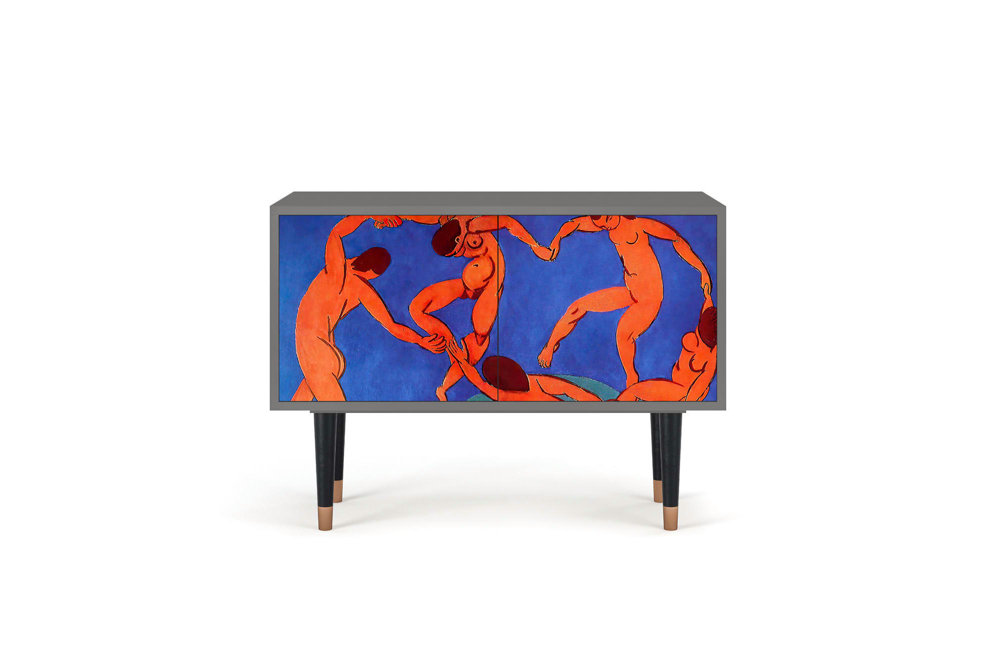 THE DANCE BY HENRI MATISSE - Buffet bas  multicolore 2 portes L 94 cm