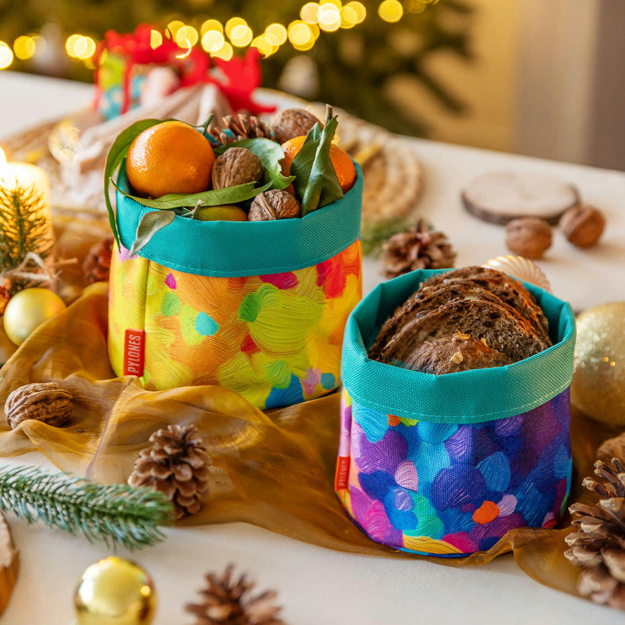 PANIER - Paniers gigognes multi-usages 17,2cm/15,2 cm/12,2cm  - Lot de 3