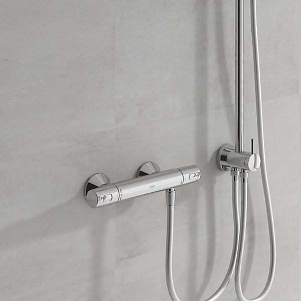 Mitigeur douche thermostatique GROHE Quickfix Precision Trend   microfibre