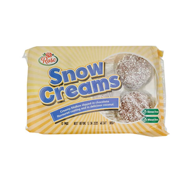 Rose Snow Creams 10 Pack 180g
