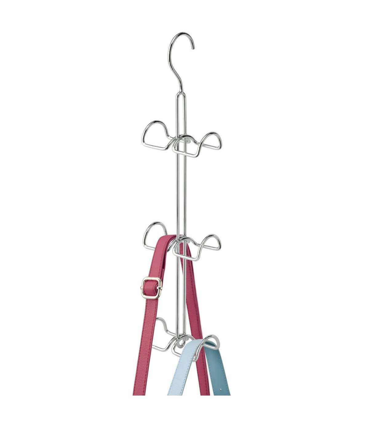 - Portant en métal pour foulards et sac à main - Argent