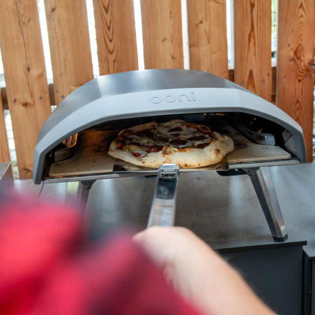Pelle à pizza pliable XXL en inox - Grillfürst