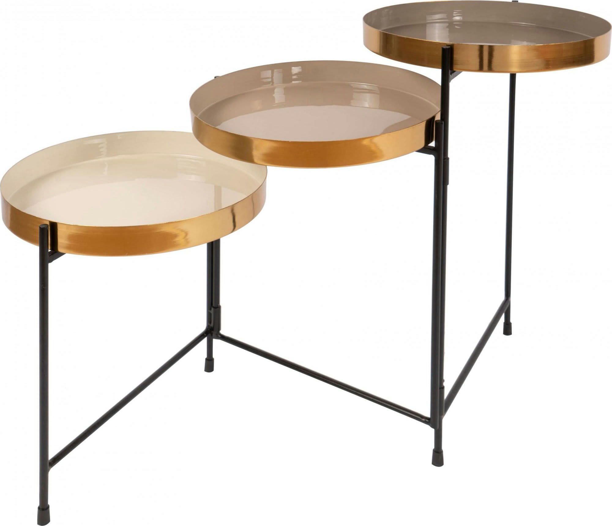 MRISON - Tables gigognes Métal Cuivre