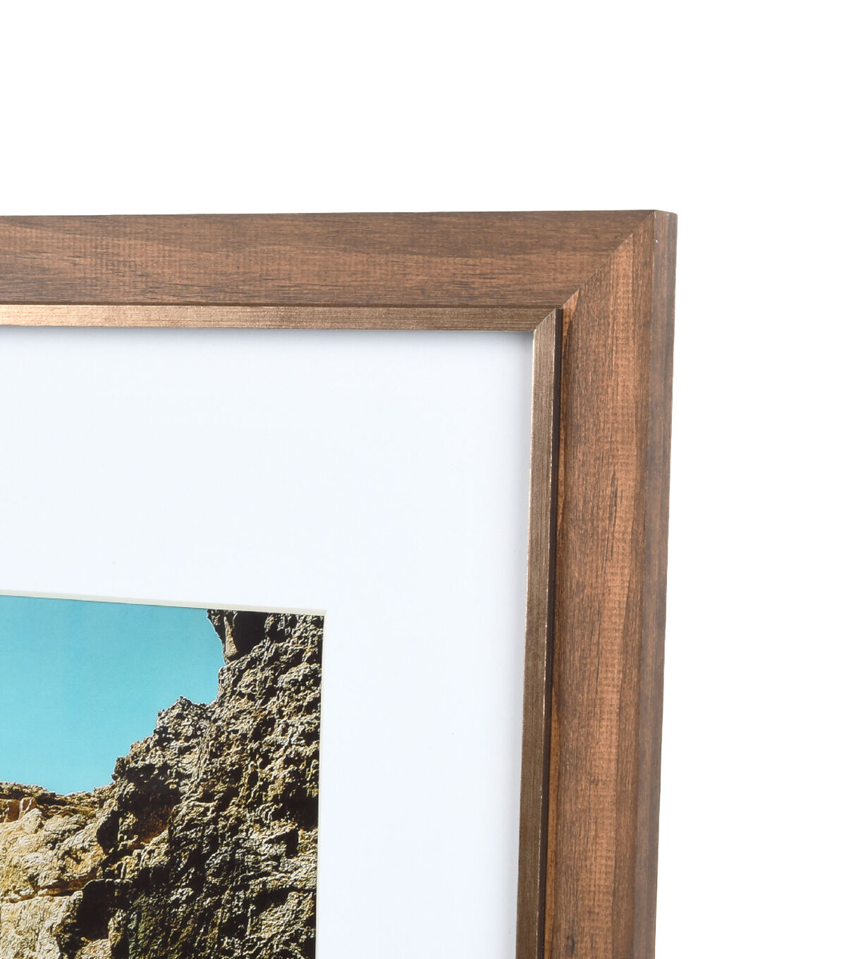 16 x 20 Matted to 11 x 14 Wood Portrait Frame by Hudson 43