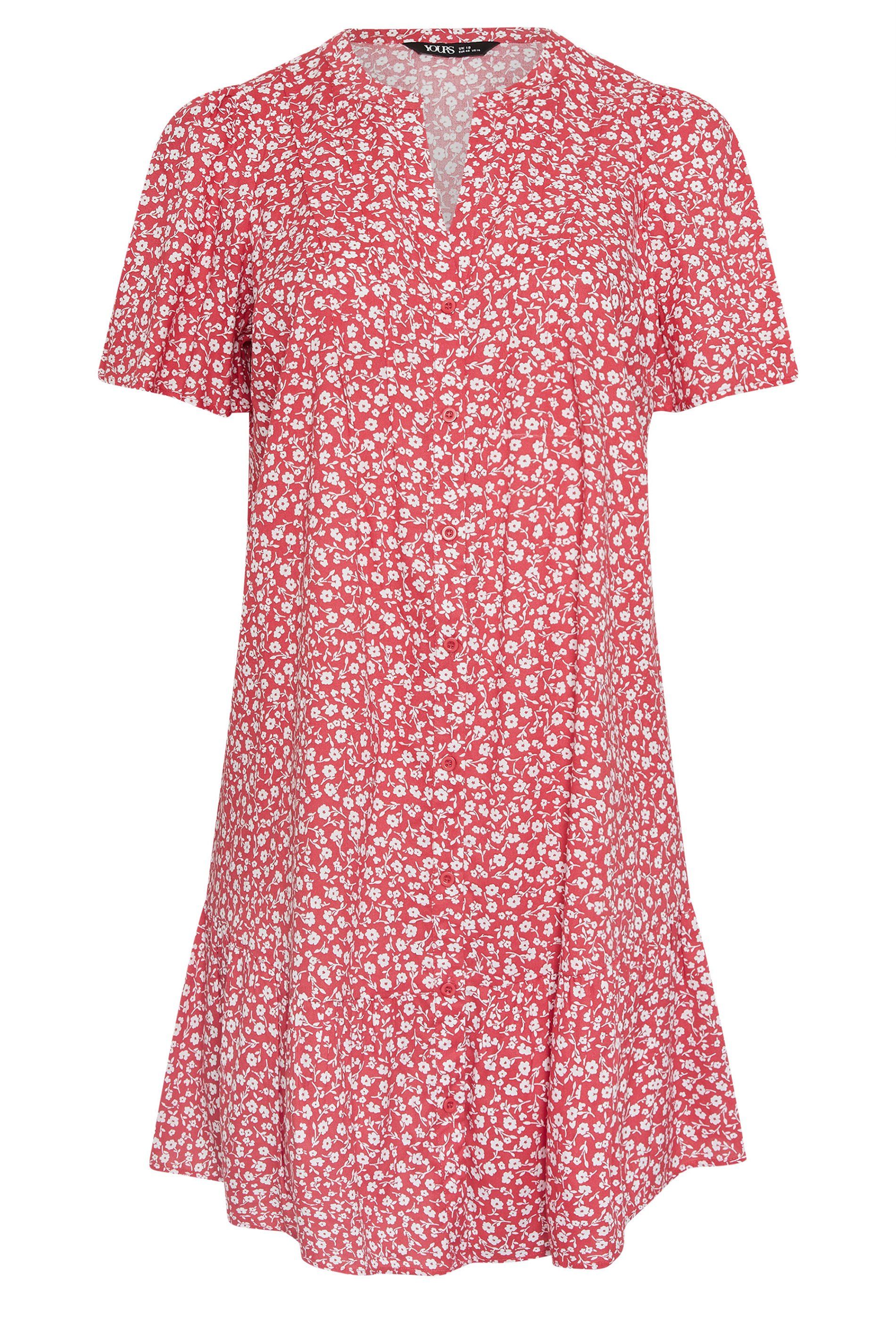 Yours Ditsy Floral Smock Dress