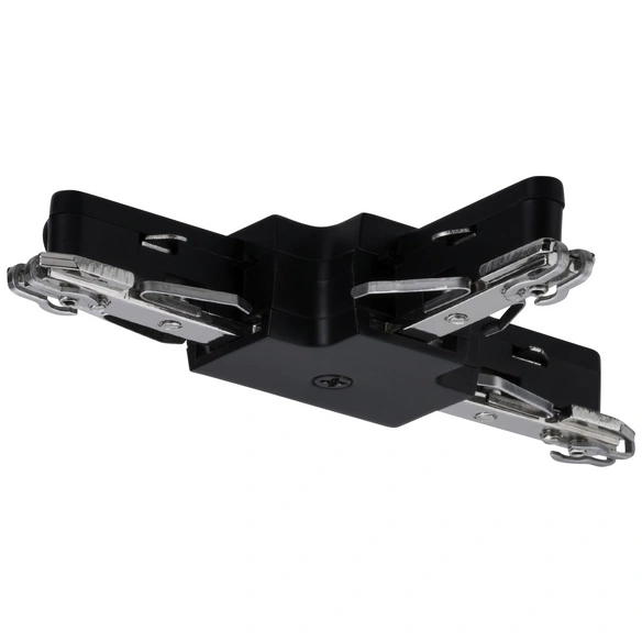 Verbinder »URail«, BxHxL: 10,4 x 1,8 x 10,4cm, schwarz