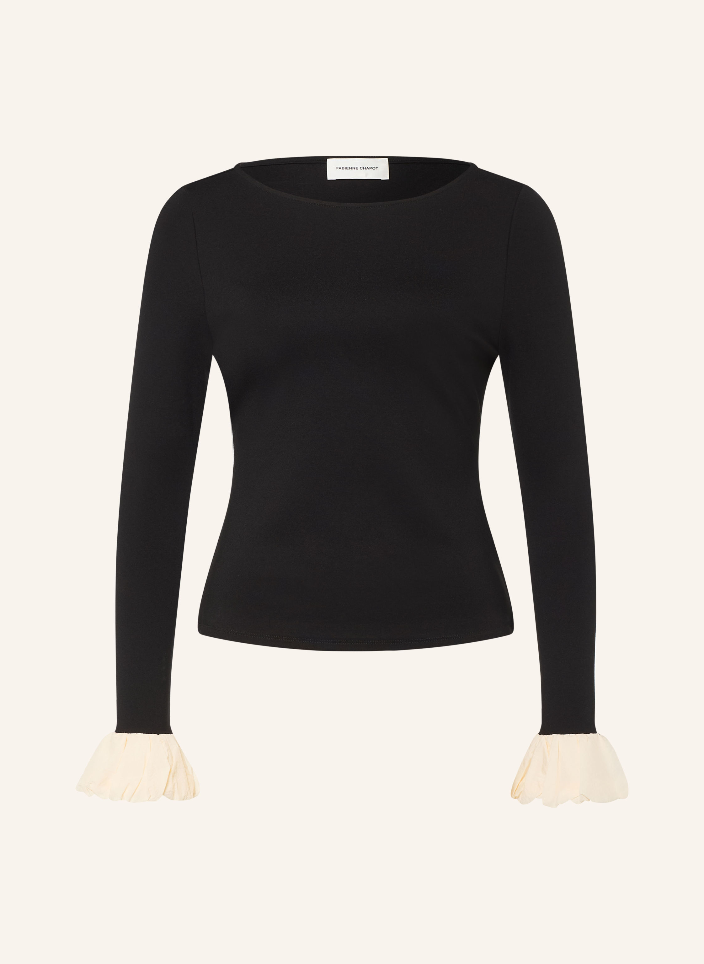 FABIENNE CHAPOT Longsleeve POP mit Rüschen