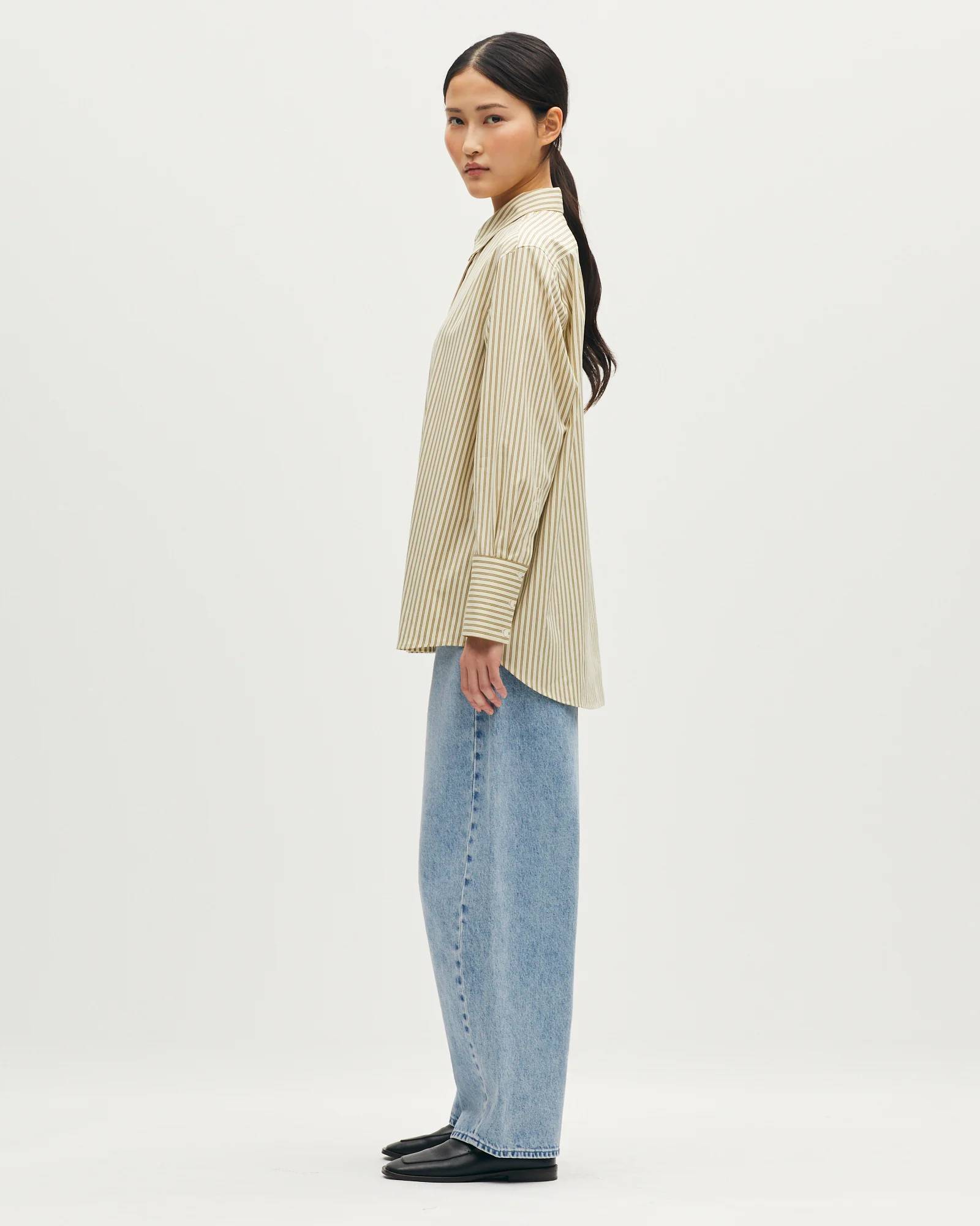 Chemise oversize en coton