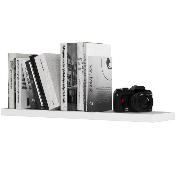 Półka AKORD PS4 Biała 80 cm mat 80x20x3,2 cm