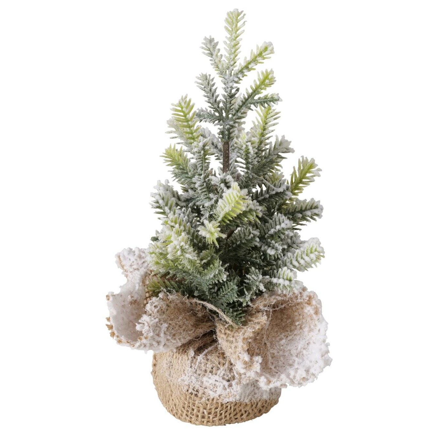 Sztuczna choinka w jutowej doniczce Tanne22 cm