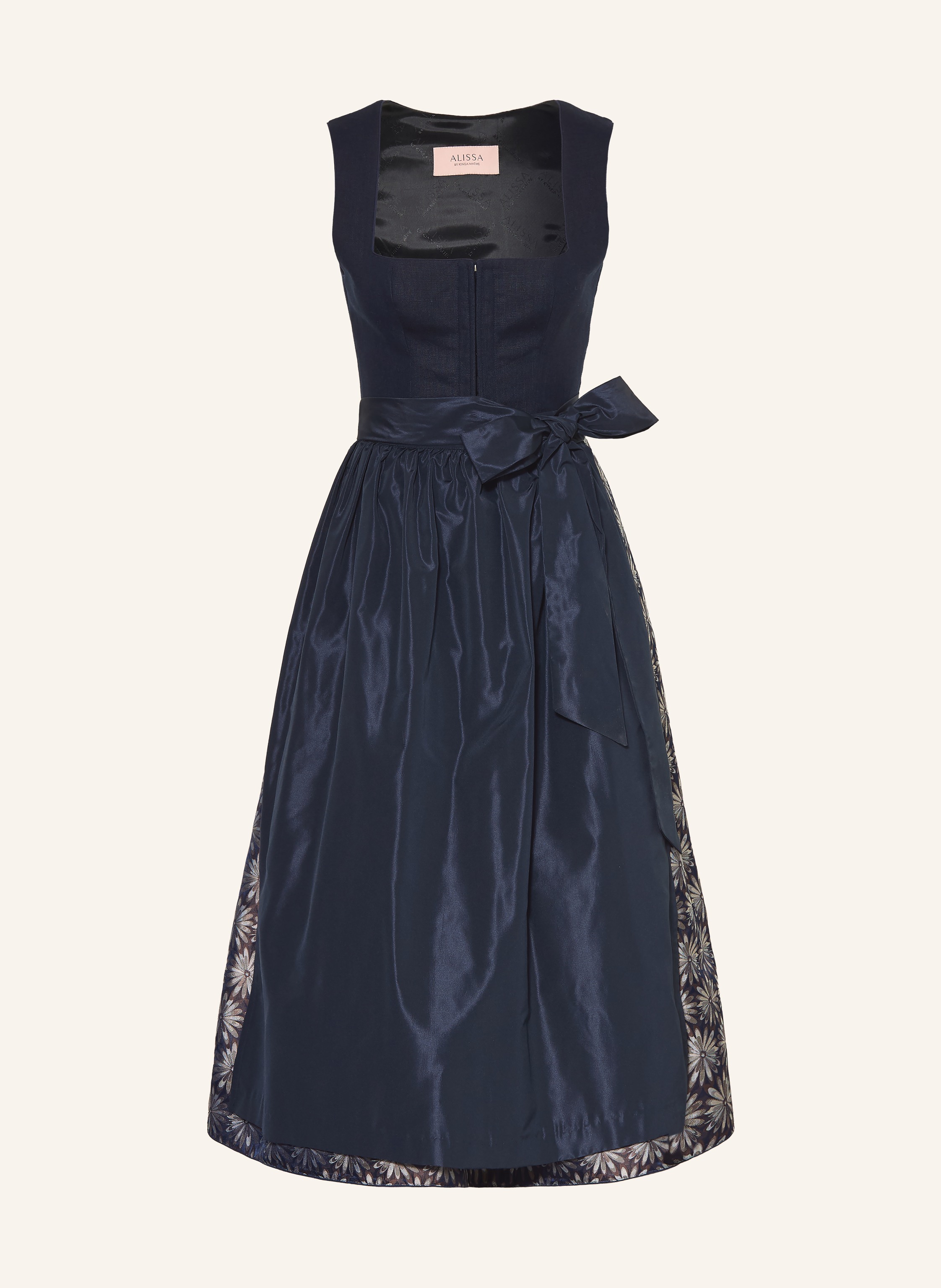 ALISSA BY KINGA MATHE Dirndl IDA aus Leinen