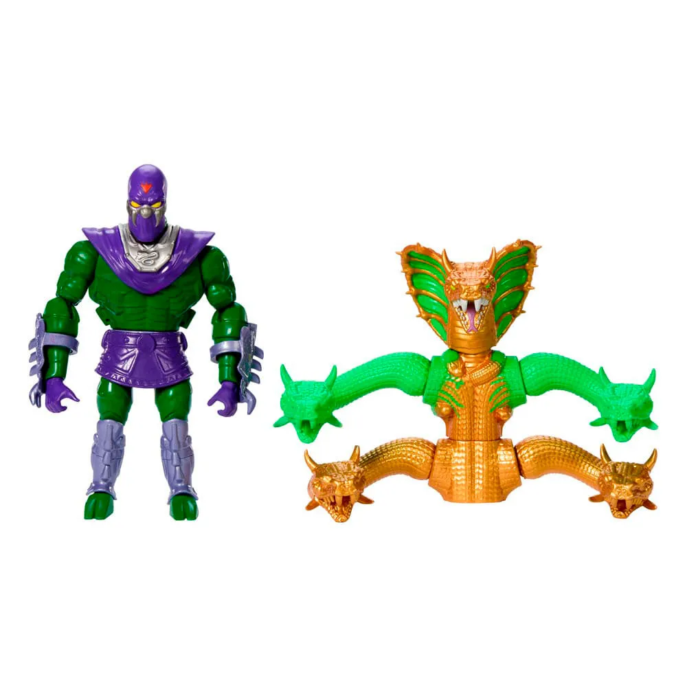 Mattel Deluxe MOTU x TMNT Turtles of Grayskull King Hiss figure 14 cm