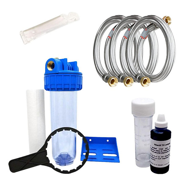 Adoucisseur D'eau Sans électricité Kube 11l Vanne Volumétrique Mécanique - Complet Avec Accessoires