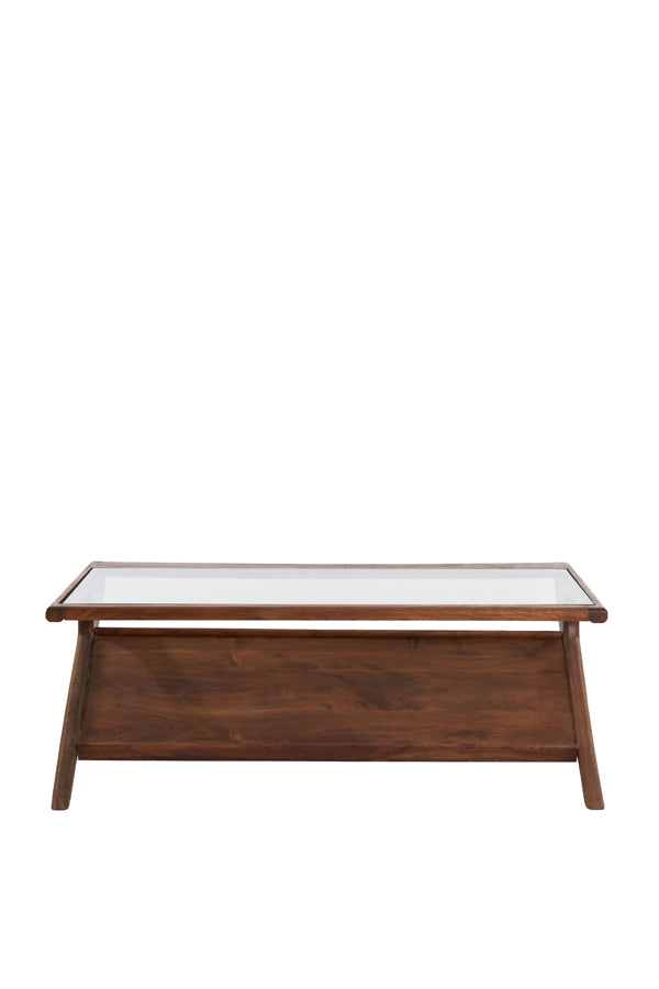 Light & Living salontafel YUKI - 112x70x41cm - bruin