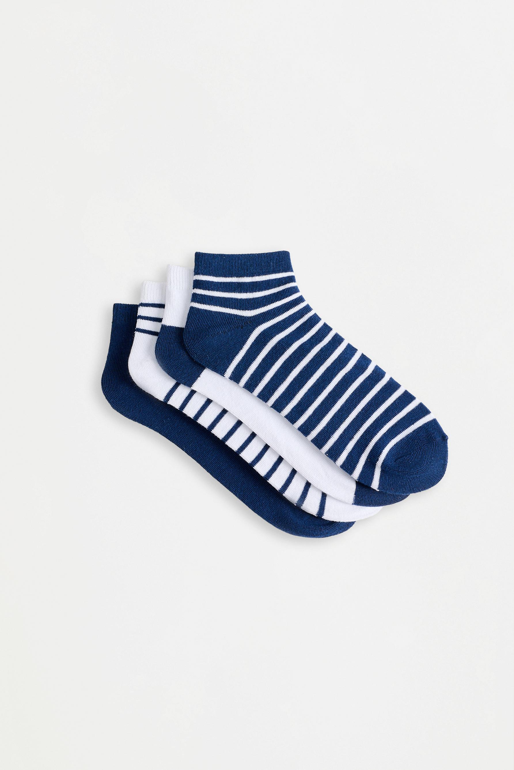 Calcetines tobilleros combinados (Pack 4)