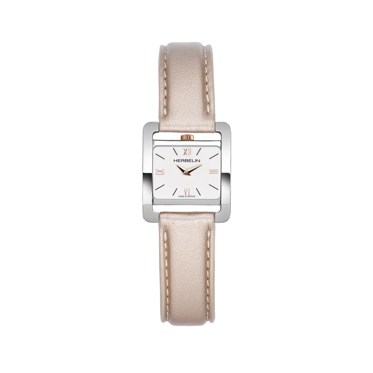 Ve AVENUE – QUARTZ – CUIR ROSE POUDRÉ