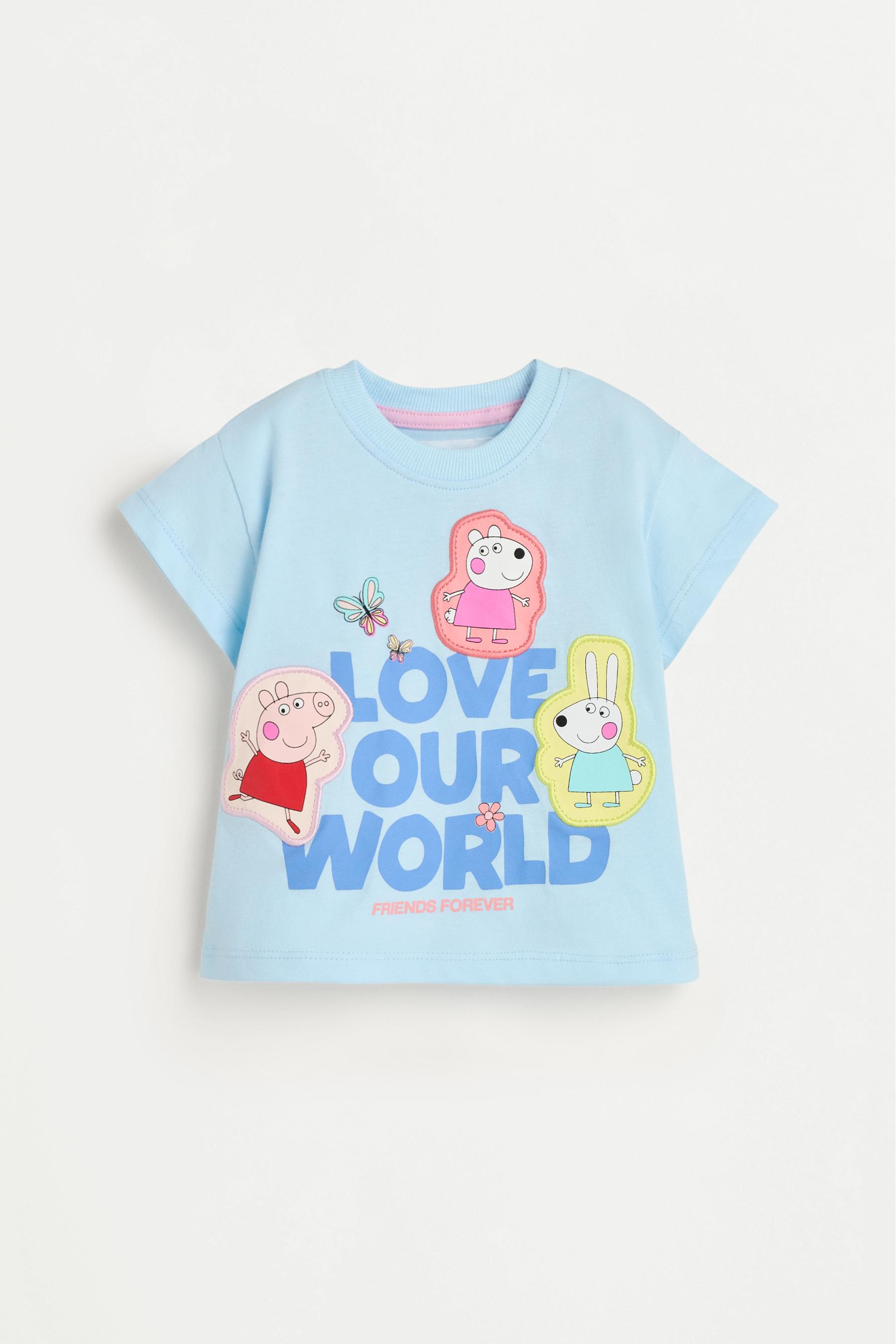 Set Peppa Pig™ camiseta parches y short