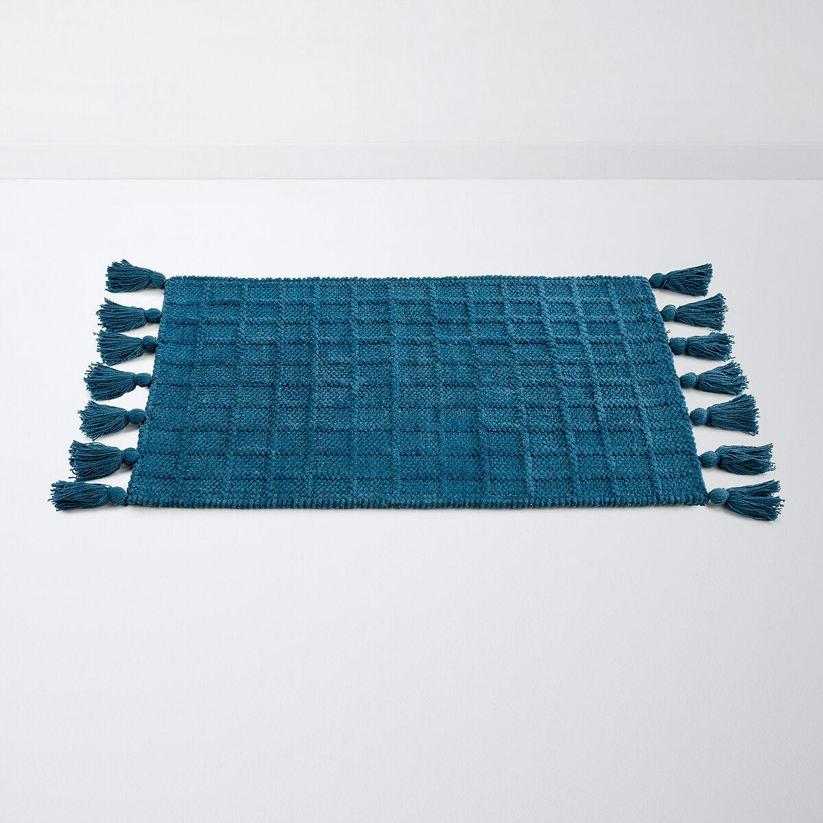 Tapis de bain reversible coton chenille, Jadida