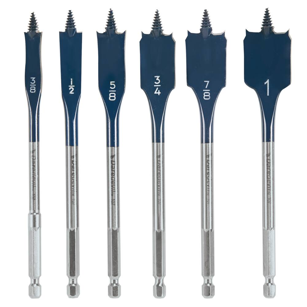 Bosch Daredevil™ Spade Drill Bit Set, 6-pc