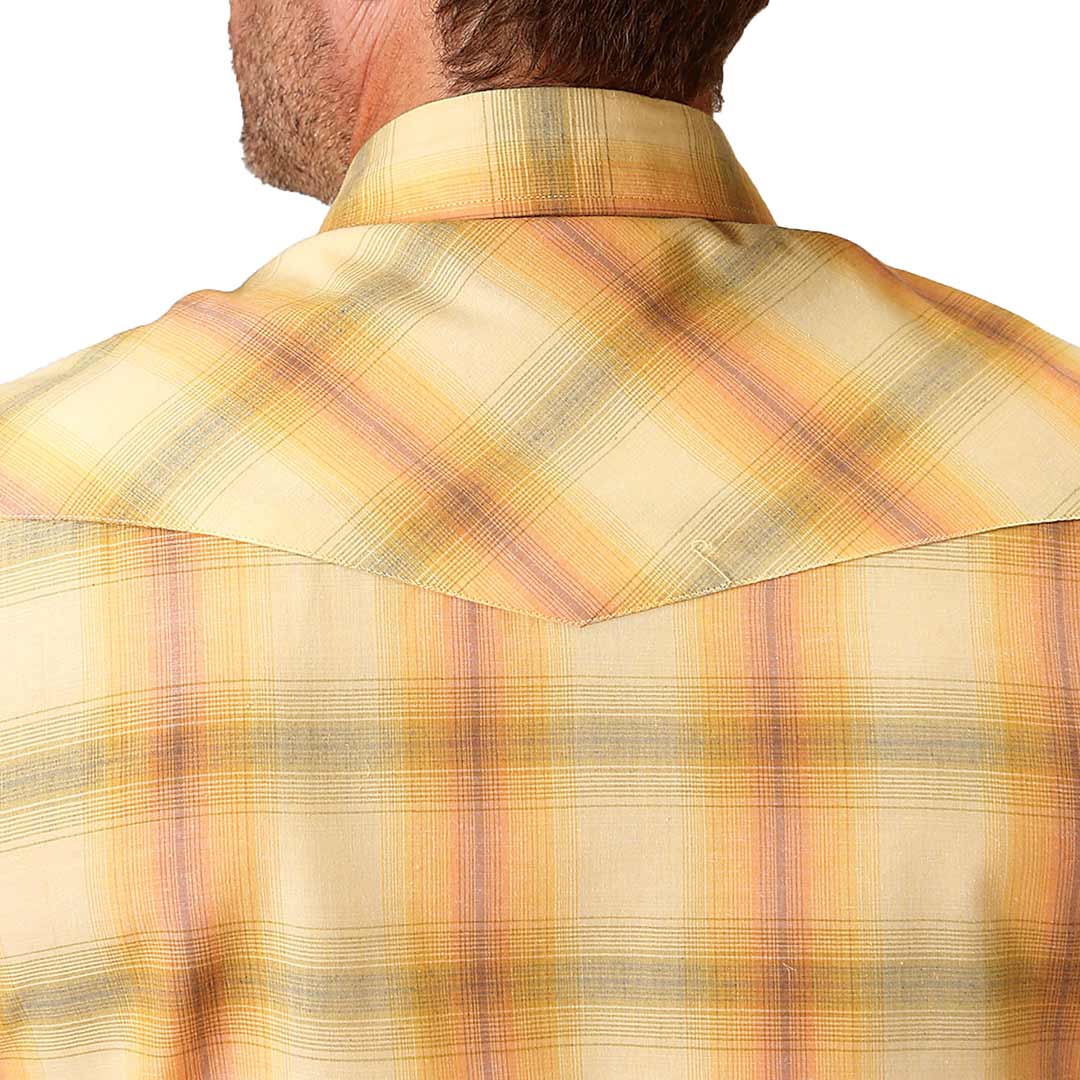 Мужская рубашка Roper с коротким рукавом в клетку, на кнопках.