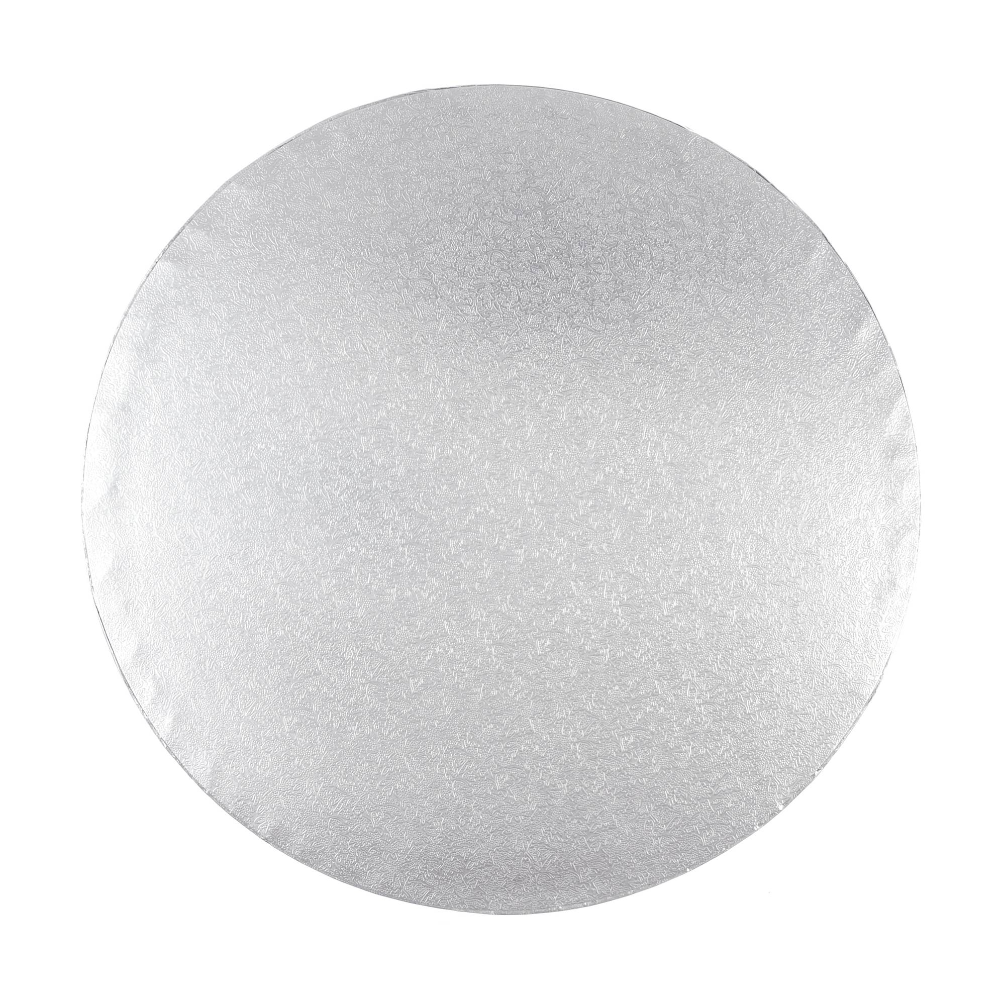 Silver Round Cake Drum 14 Inches