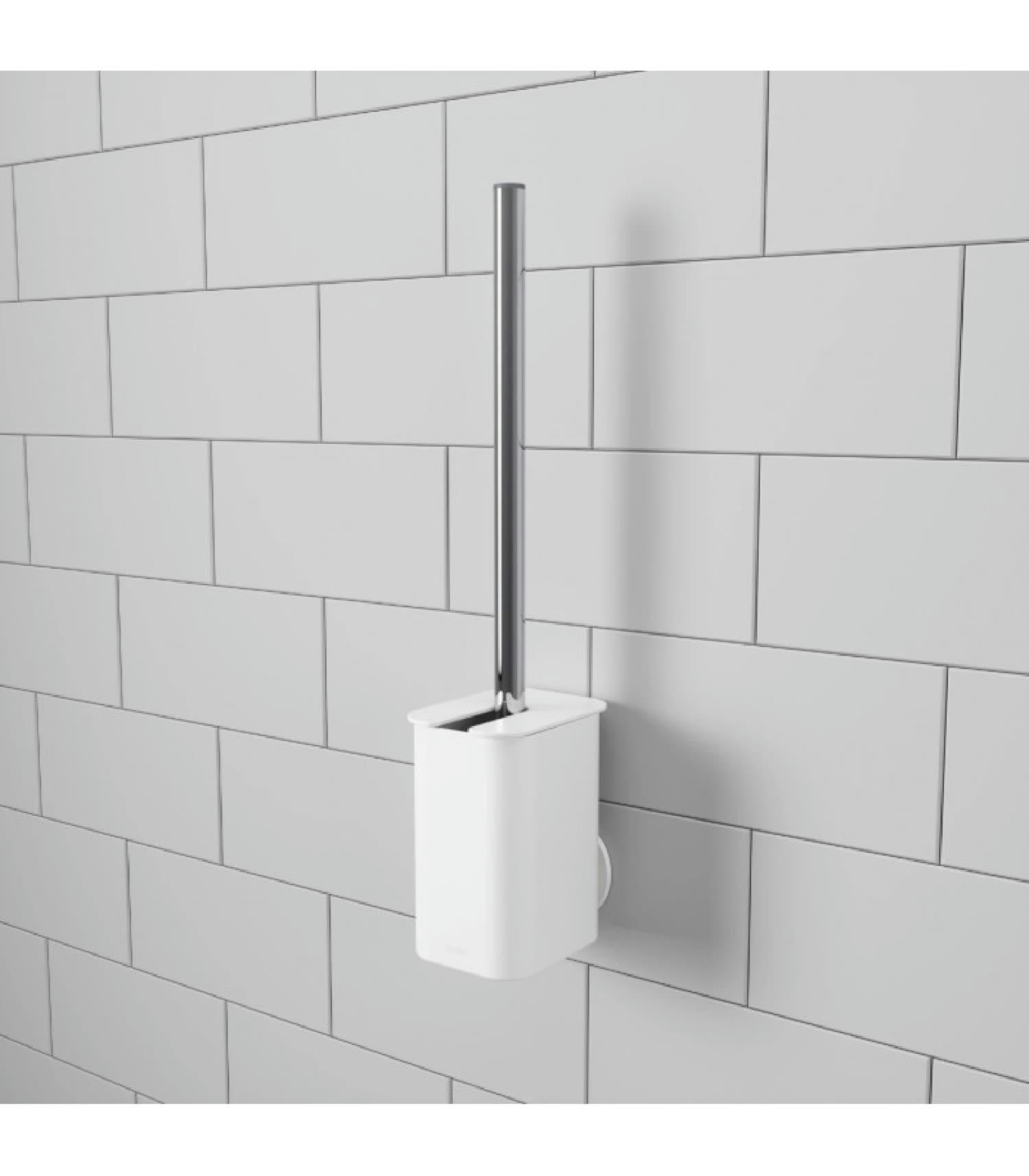 SURELOCK - Brosse wc flex polypropylène blanc