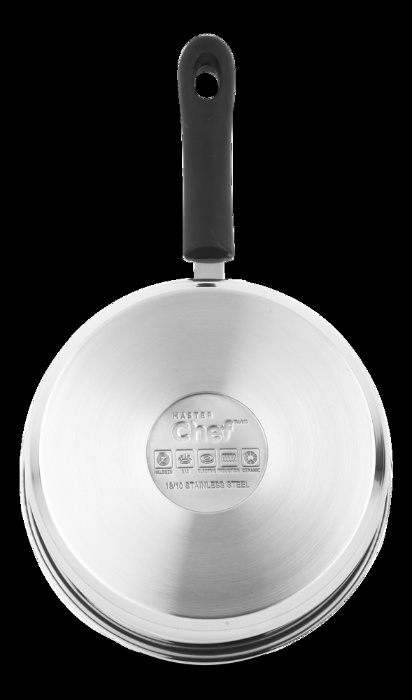 MASTER Chef 18/10 Stainless Steel Saucepan, Dishwasher Safe, 2-qt
