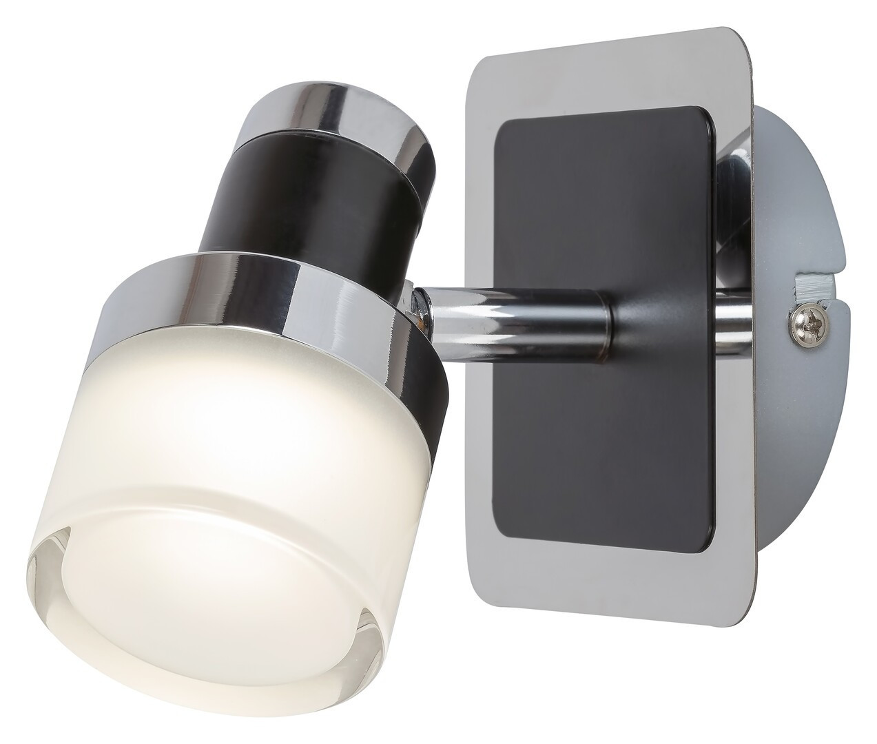 Kinkiet Haroldczarny LED 1x5W 400lm wym:12x10x14cm IP44 Rabalux