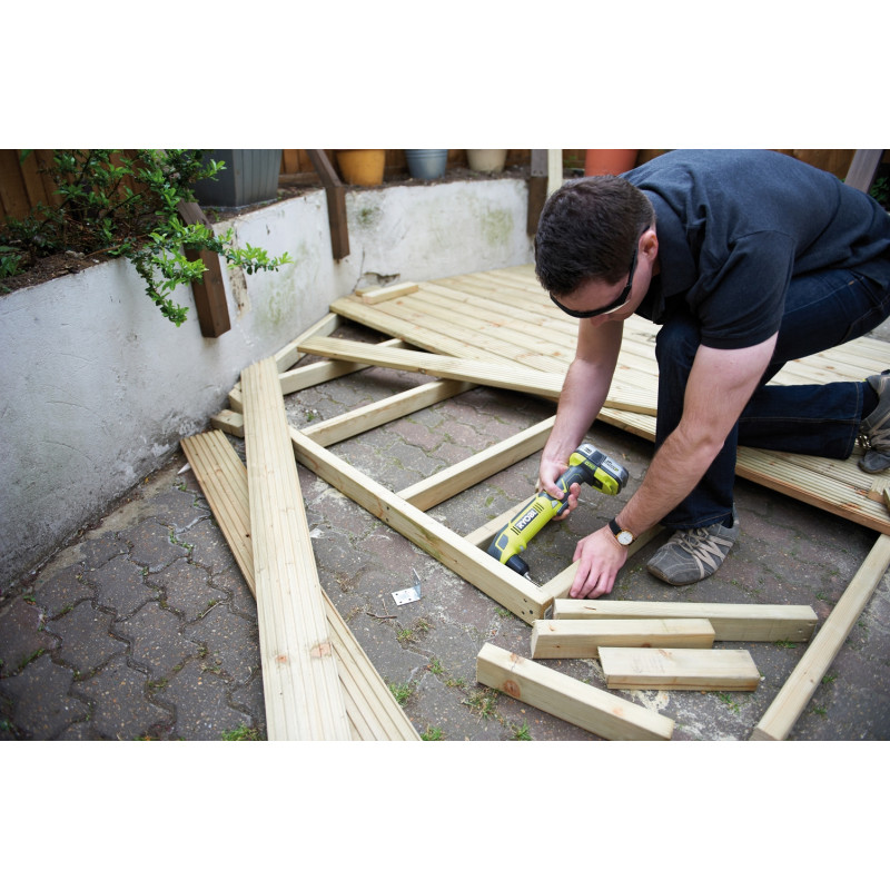 Perceuse visseuse d'angle sur batterie One  RAD1801M 18 V RYOBI