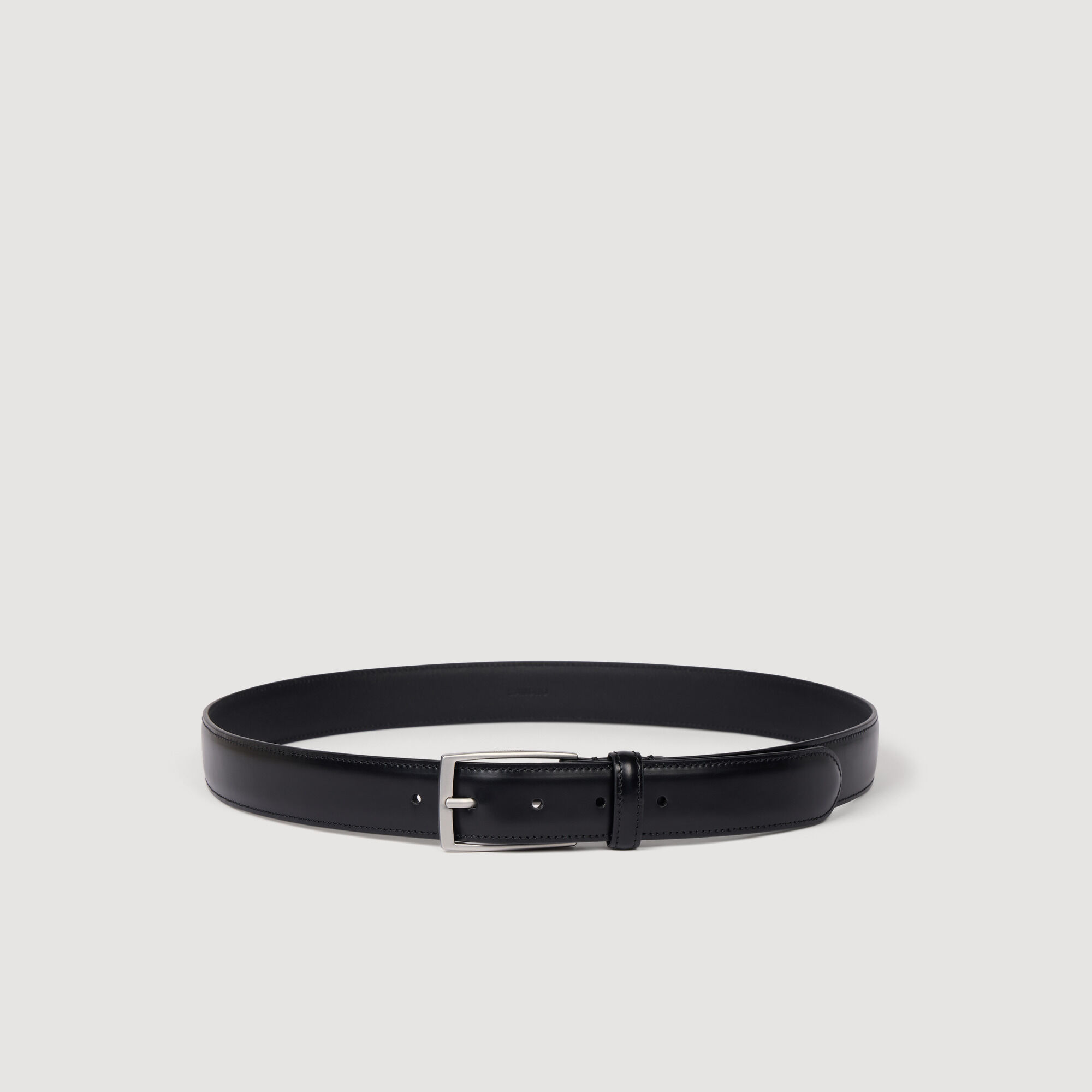 Ceinture cuir boucle rectangulaire