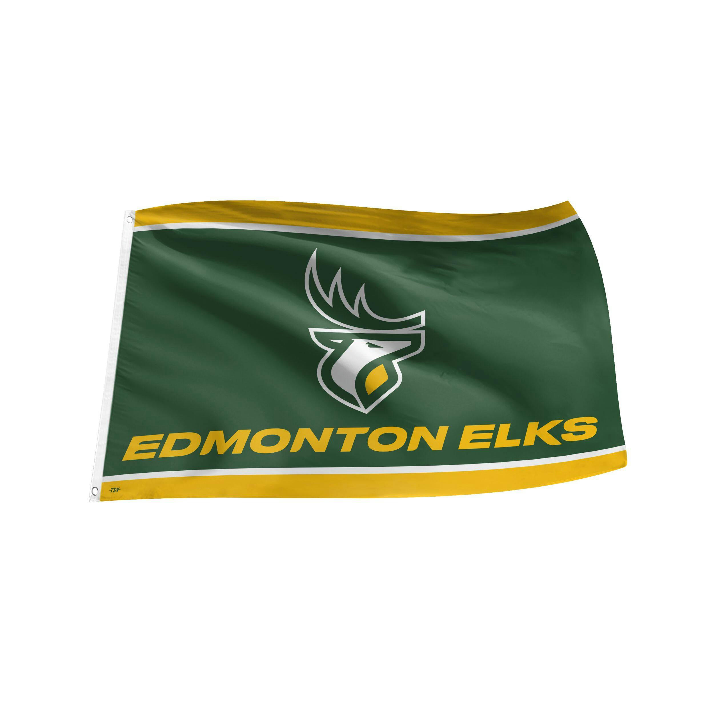 Edmonton Elks Team Flag For CFL Football Fans/Collectors, 3-ft x 5-ft