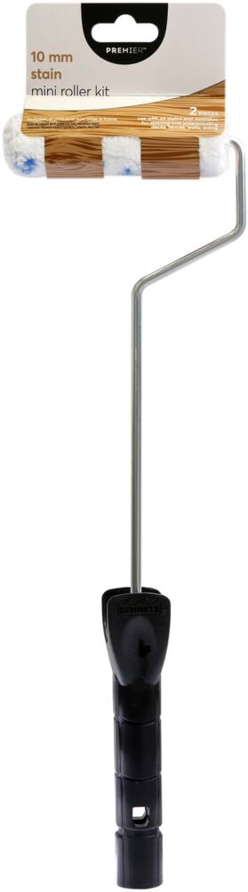 Premier Extra Lint Free Microfibre Mini Stain Roller, 4-in