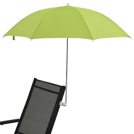 NNEVL Camping Chair Parasols 2 pcs Green 105 cm