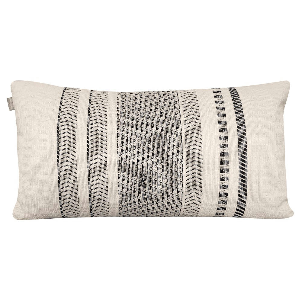 NATIVE - Coussin en coton écru 35x65