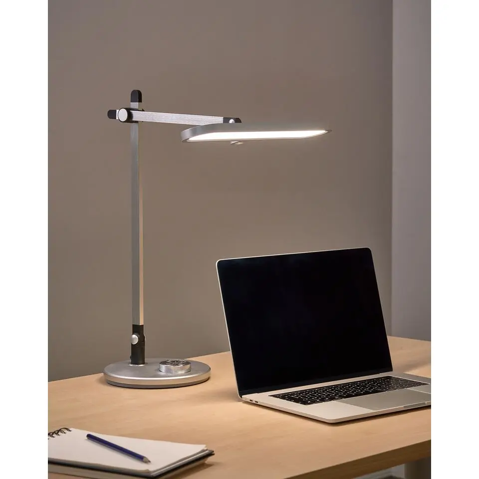 HYDRUS - Bureaulamp LED - Zilver - ABS