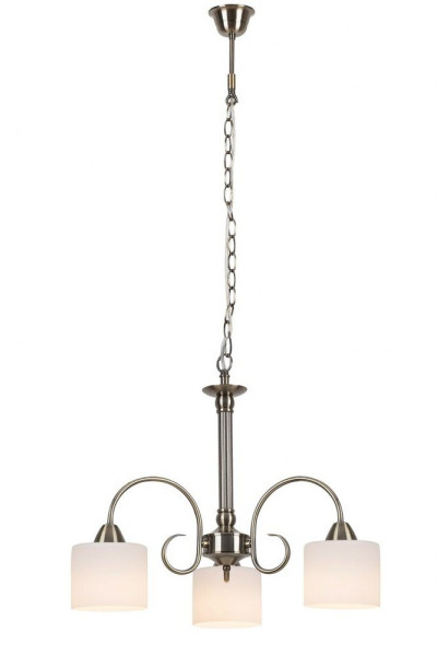 Lampa wisząca antyczny mosiądz Edith 3xE27x40W wym: 100x54x54 cm Rabalux