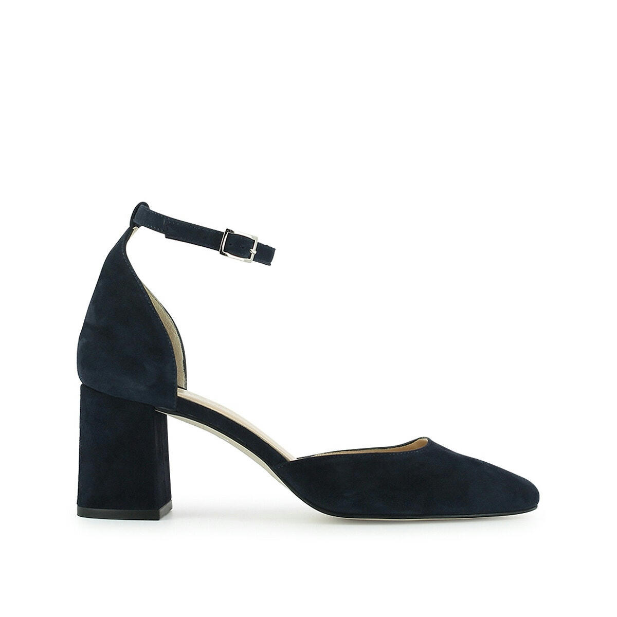 Escarpins cuir velours Vaillante