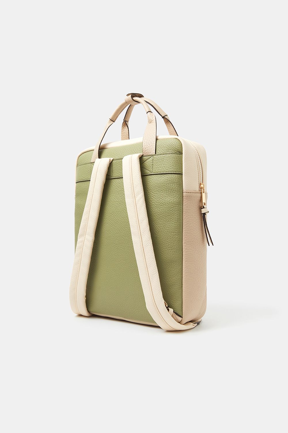 Accessorize Faux Leather Backpack