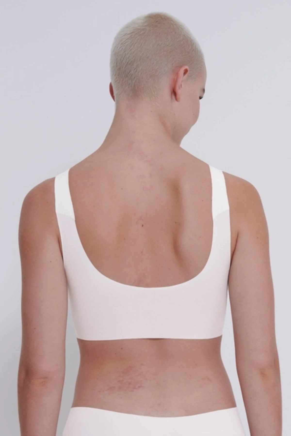 Zero Feel Bralette Top in White